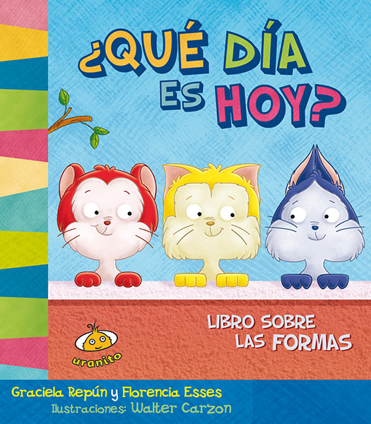 ¿Qué día es hoy? Libro sobre las formas