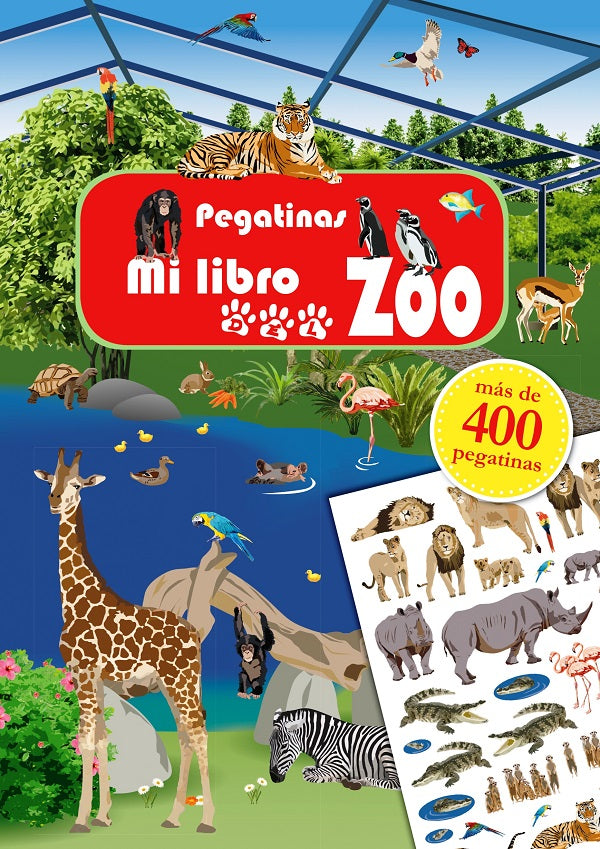 Pegatinas: mi libro del zoo