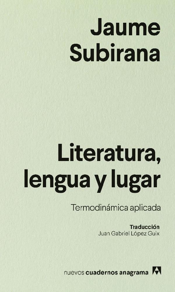 Literatura, lengua y lugar