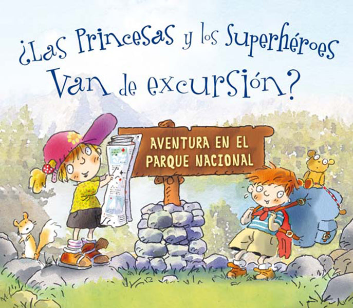 ¿Las princesas y los superheroes van de excursión?