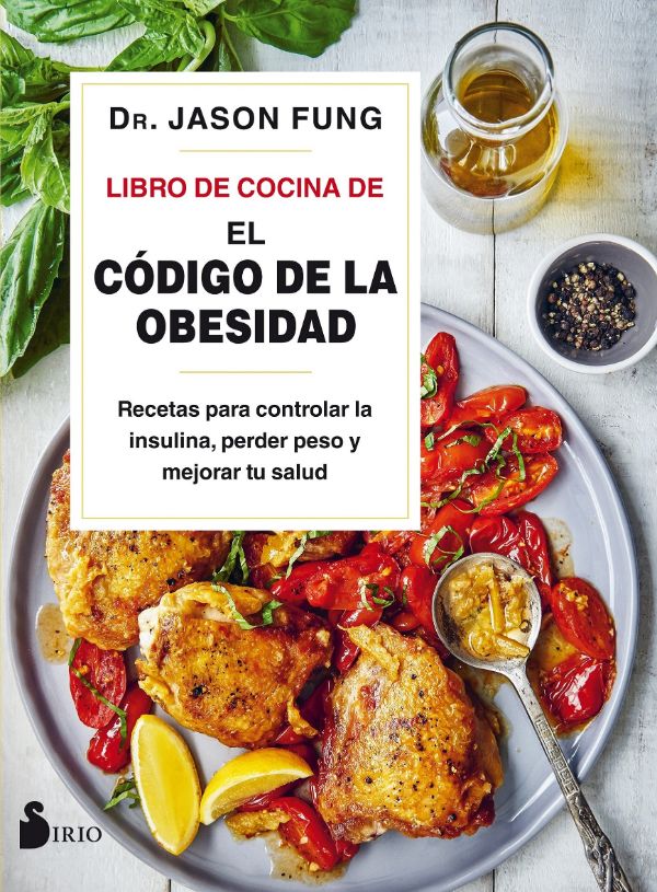 Libro de cocina de "El código de la obesidad"