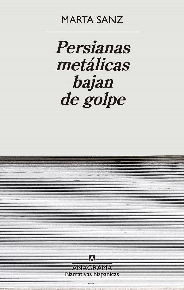 Persianas metálicas bajan de golpe
