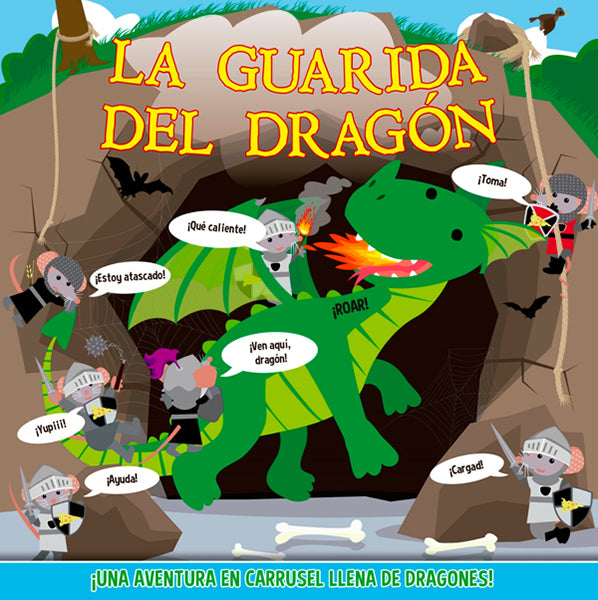 La guarida del dragón (desplegable-3D)