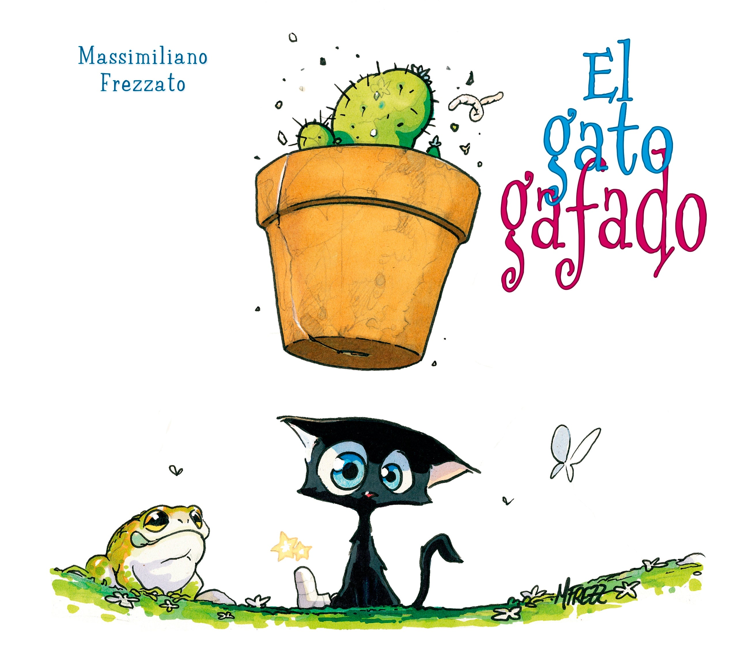 El gato gafado