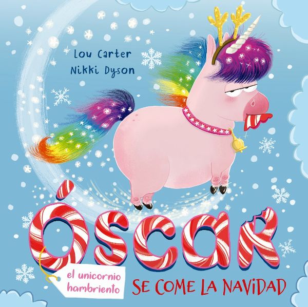 Oscar (el unicornio hambriento) se come la Navidad