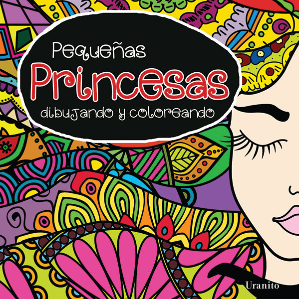 Pequeñas princesas, dibujando y coloreando